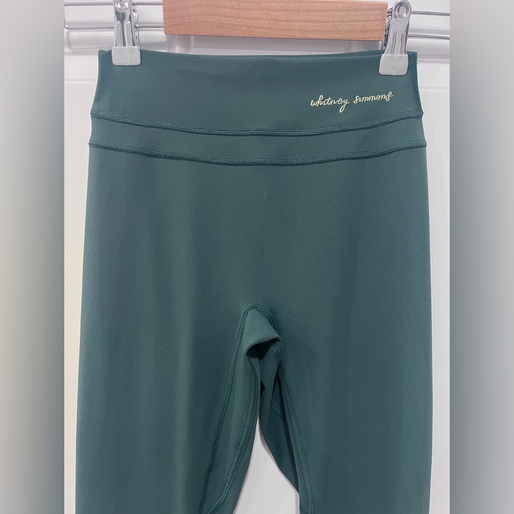 Gymshark Whitney Simmons Green Leggings Size Small